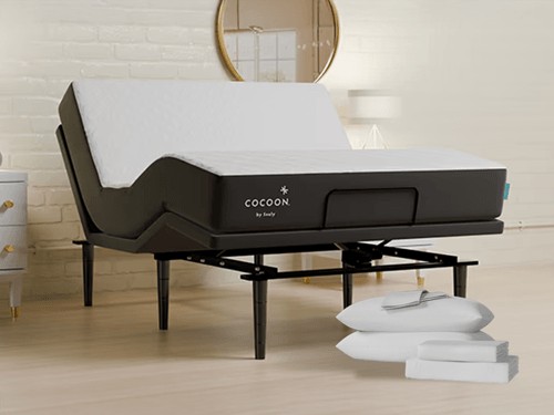 Cocoon Adjustable Mattress Set with Sealy Sleep Bundle Mobile